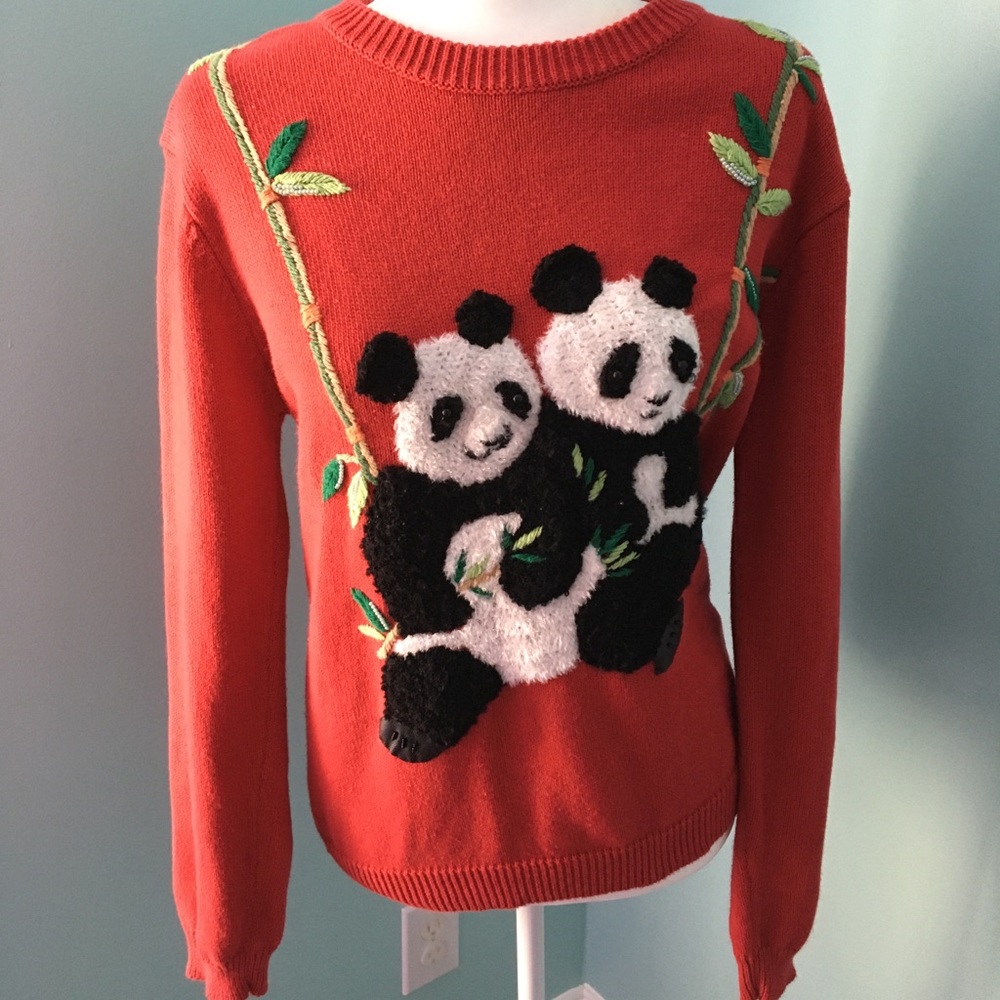 Panda Christmas Sweater